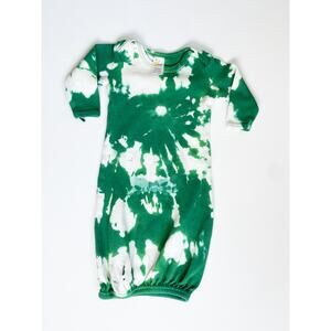 Laughing Giraffe Tie Dye Gown 0-3 months